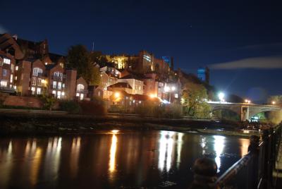 Castle and Cathedral from the lower weirs